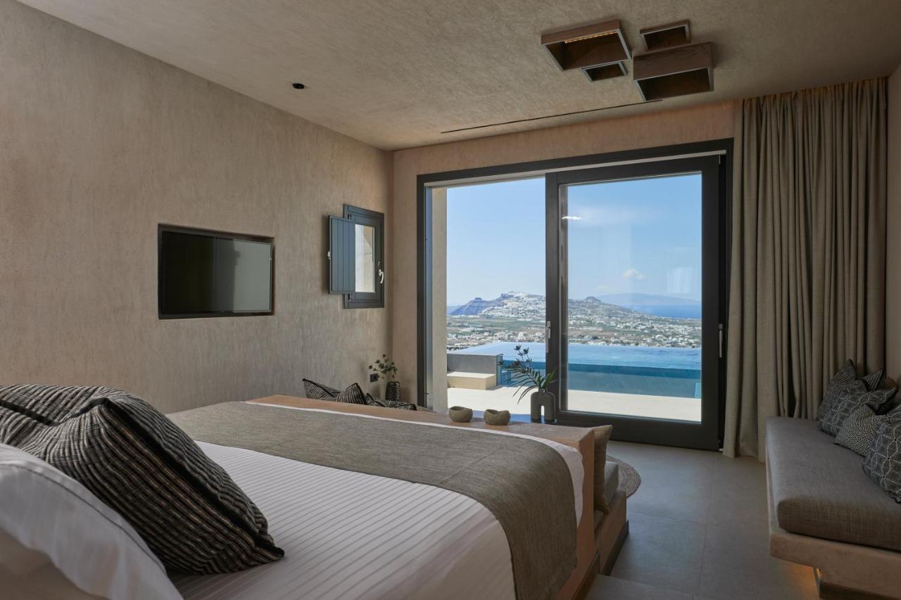 North Santorini - A Luxury Spa Hotel Pýrgos Exteriör bild