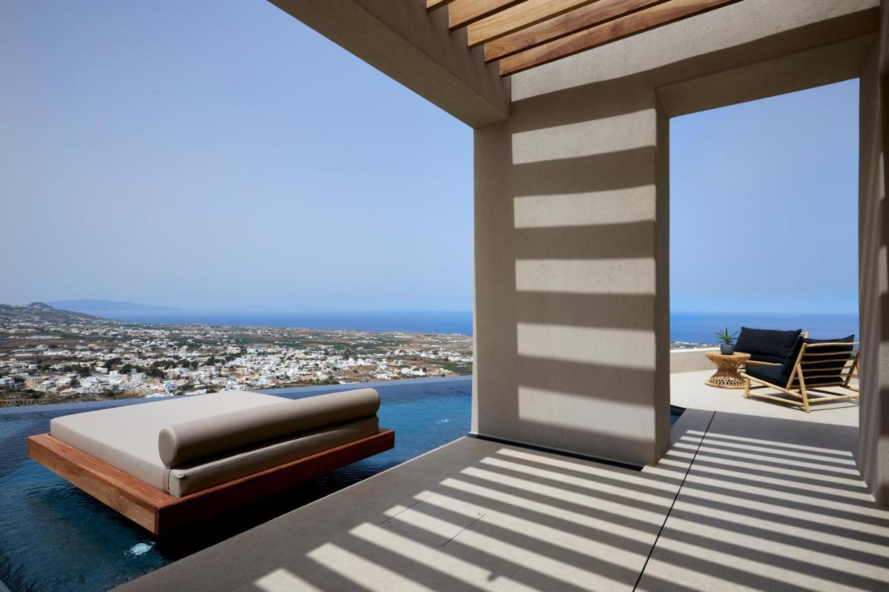 North Santorini - A Luxury Spa Hotel Pýrgos Exteriör bild