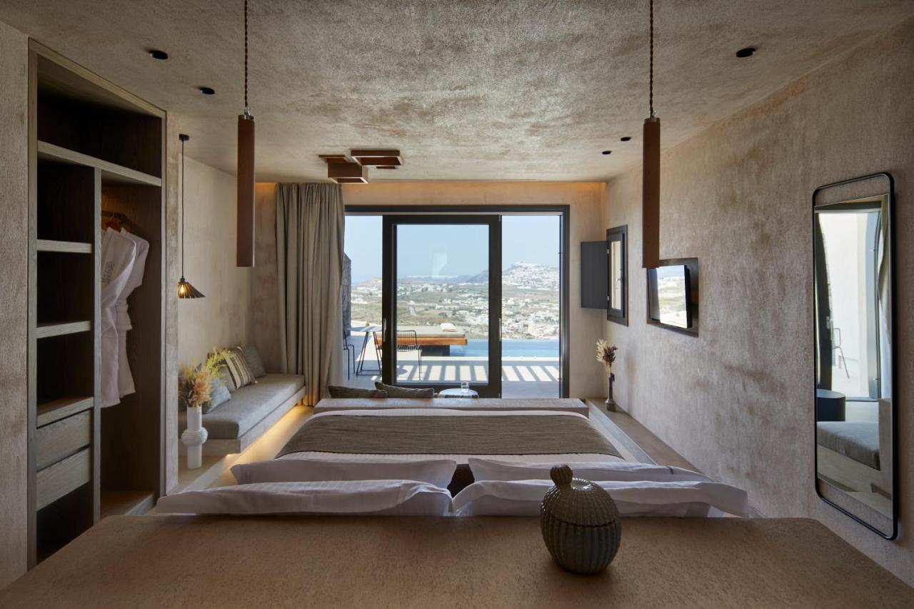 North Santorini - A Luxury Spa Hotel Pýrgos Exteriör bild