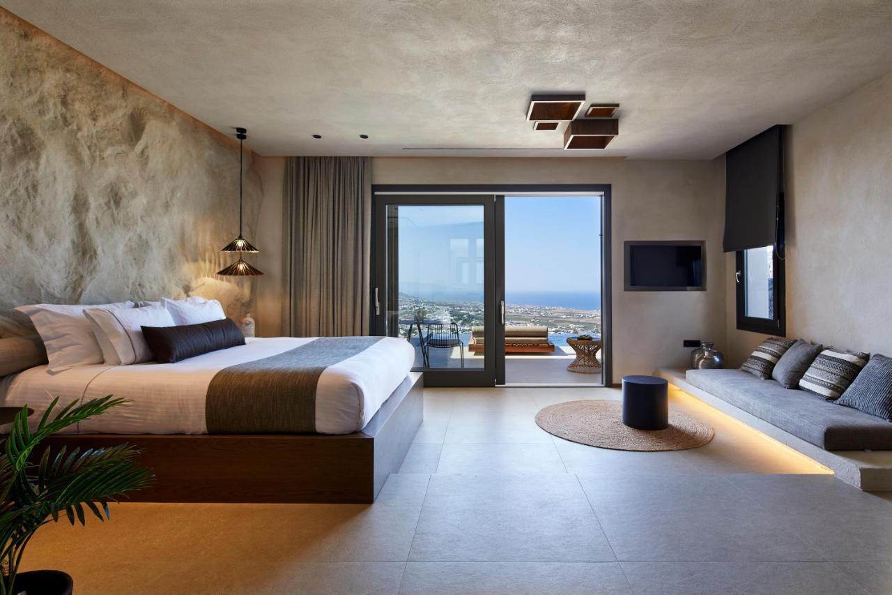 North Santorini - A Luxury Spa Hotel Pýrgos Exteriör bild