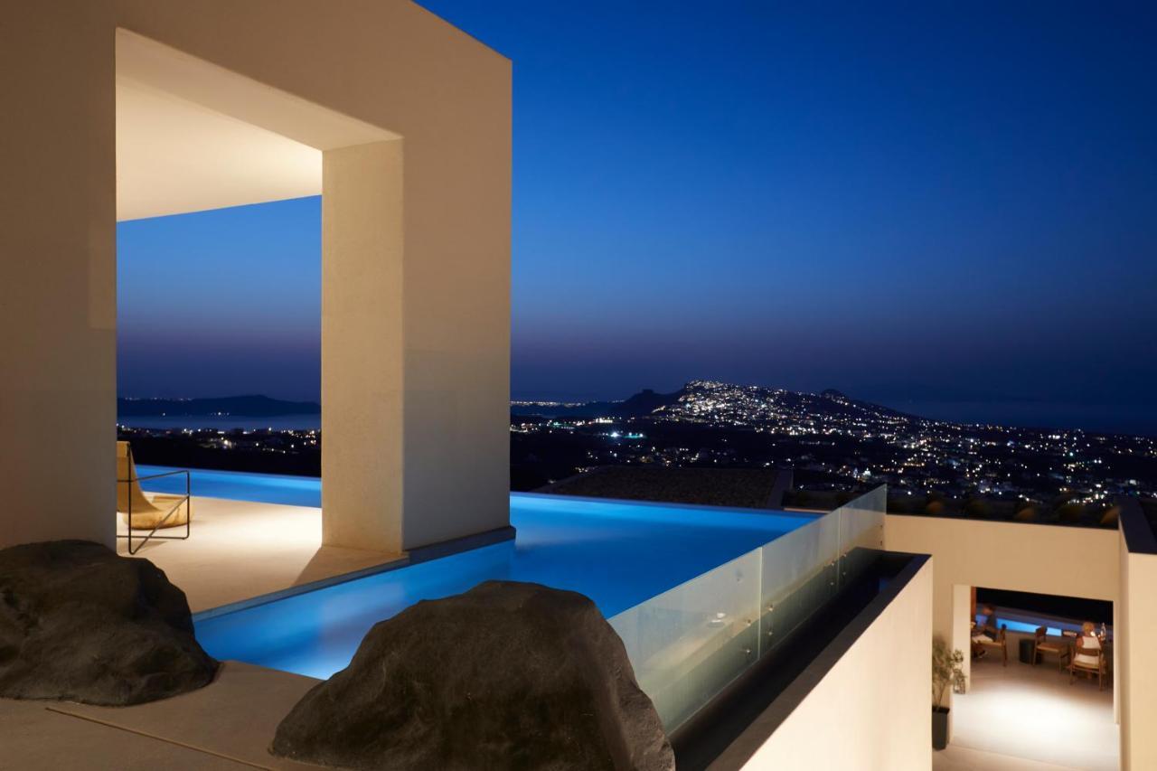 North Santorini - A Luxury Spa Hotel Pýrgos Exteriör bild