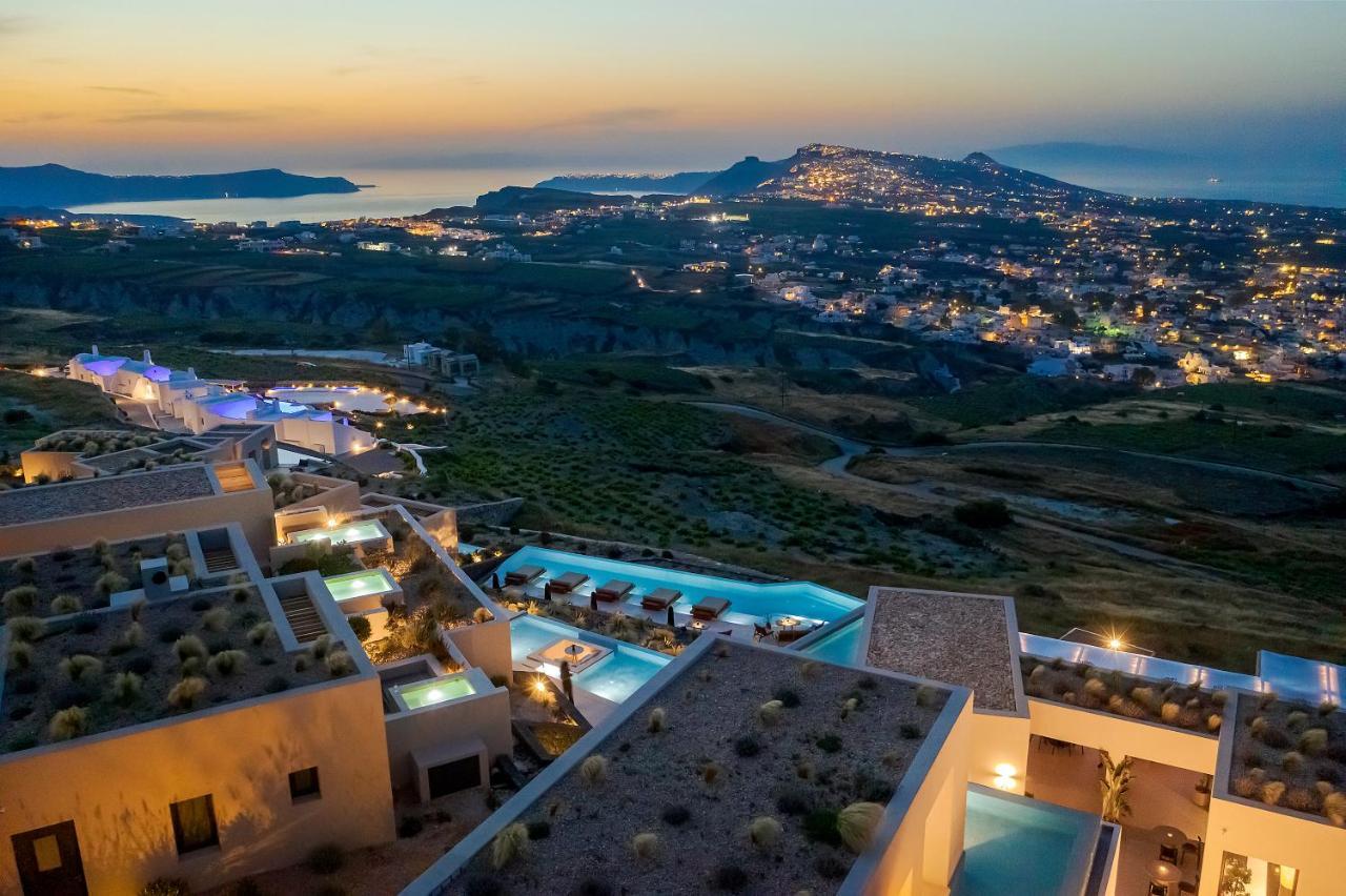 North Santorini - A Luxury Spa Hotel Pýrgos Exteriör bild