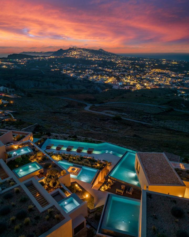 North Santorini - A Luxury Spa Hotel Pýrgos Exteriör bild