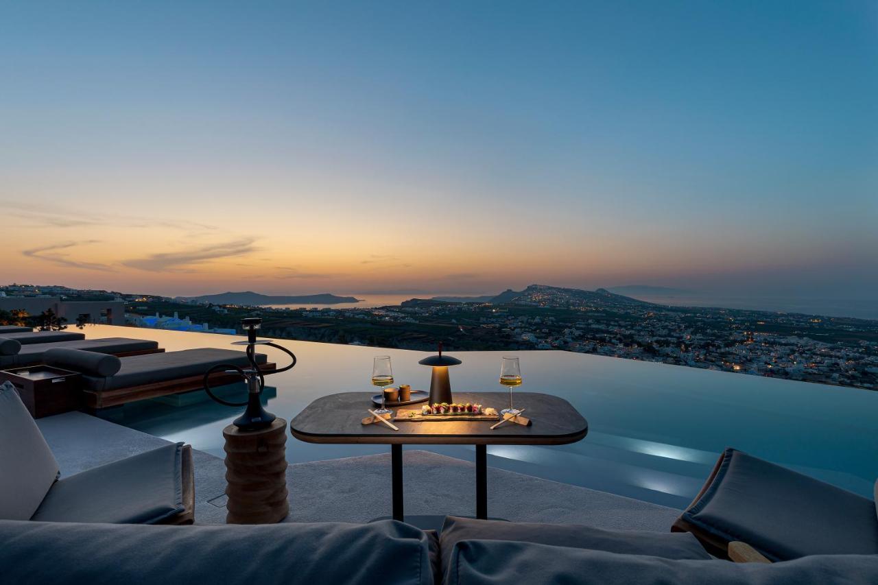 North Santorini - A Luxury Spa Hotel Pýrgos Exteriör bild