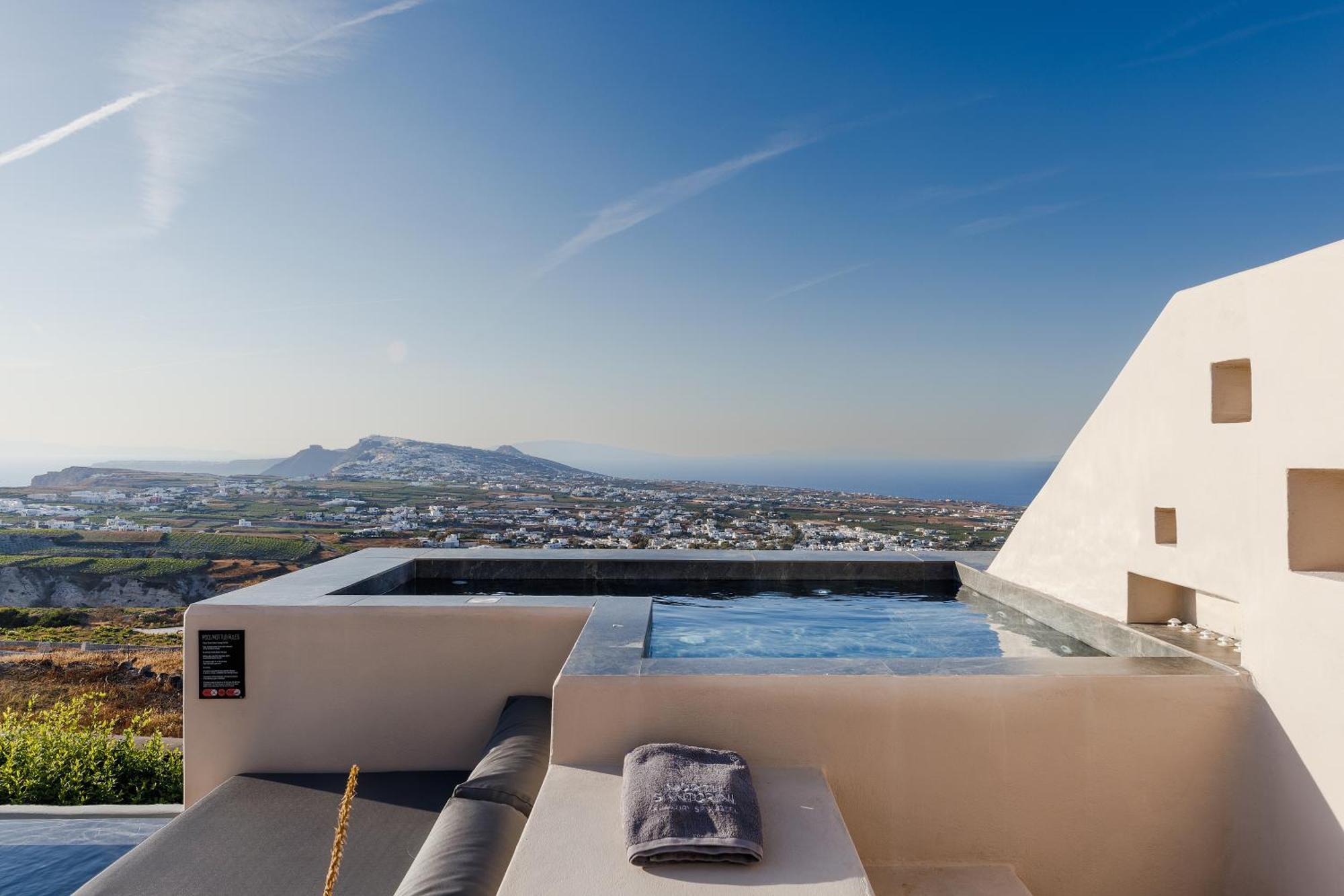 North Santorini - A Luxury Spa Hotel Pýrgos Exteriör bild
